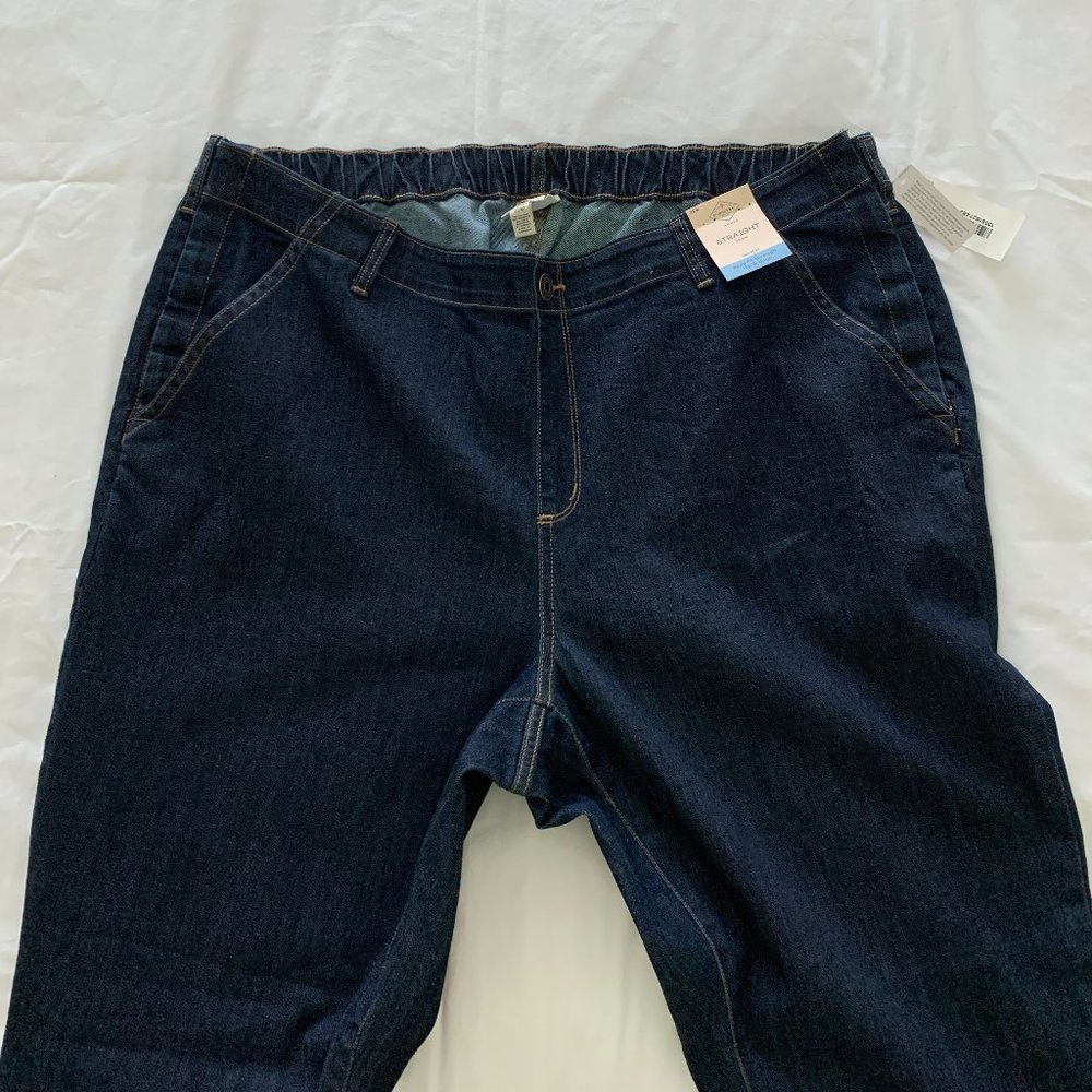 NWT St Johns Bay Women's Plus Jeans, Size 22W